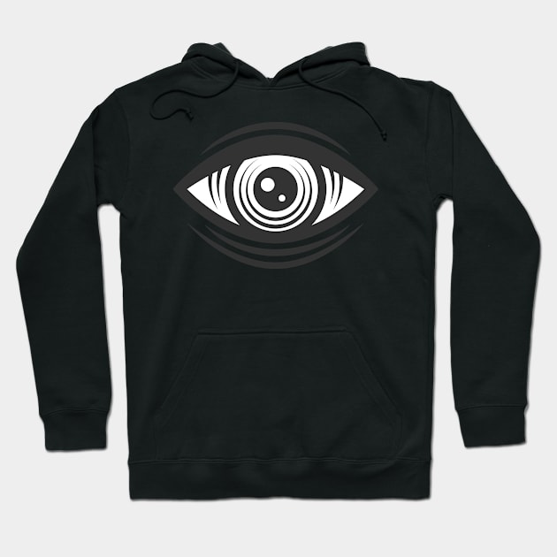 Engraved vintage eye. Illuminati. Hoodie by DenysHolovatiuk